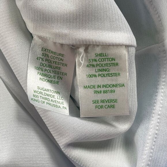 Lilly Pulitzer Dress XS Chiara Bennet Blue Stripe Tropic Print Cut Out Shift - Picture 13 of 15